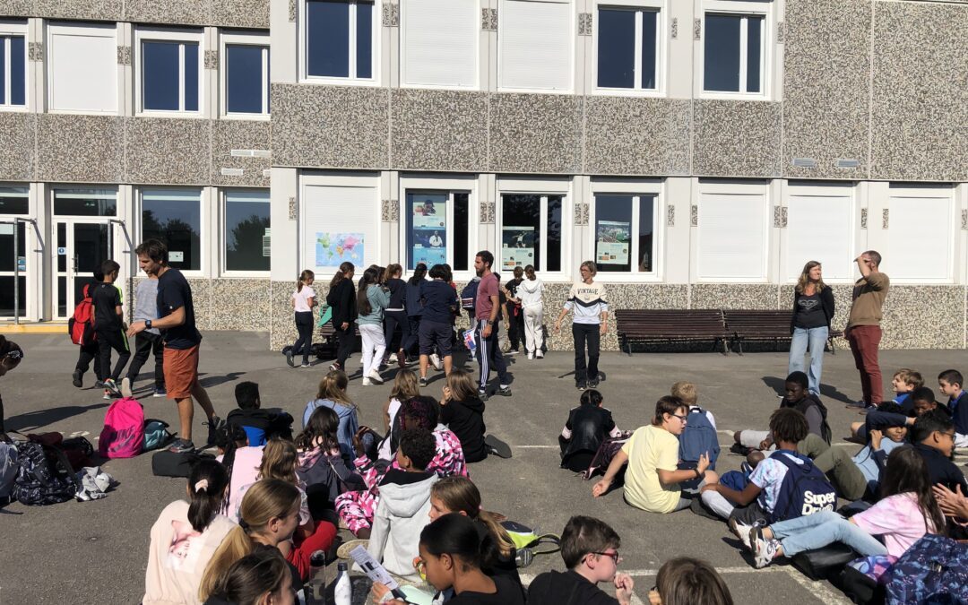 Journée du sport scolaire au collège Pierre Norange