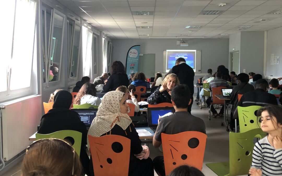 Remise des ordinateurs aux élèves de 6ème