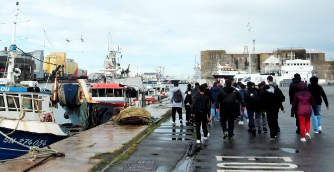 Sortie sur les métiers portuaires des 4ème 3 Séréna Williams