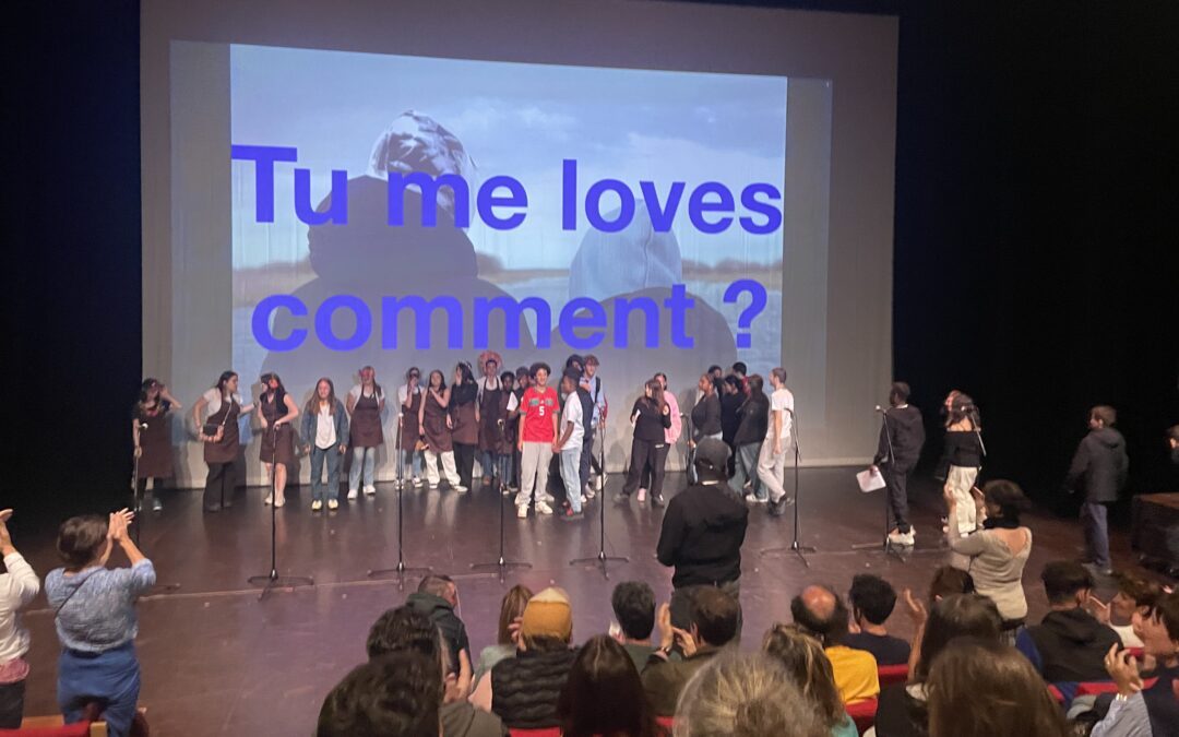 Projet de classe : Tu me loves au théâtre scène nationale de Saint Nazaire