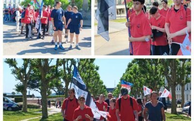 Les élèves de la classe Défense à Brest